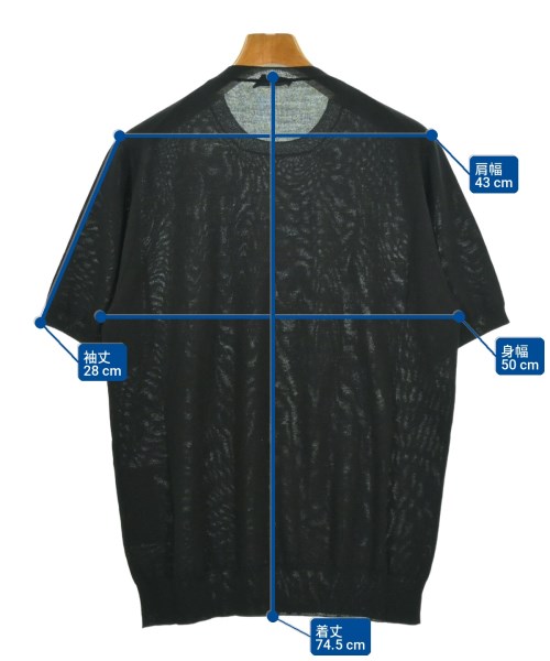 PRADA（プラダ）ニット・セーター 黒 サイズ:50(XL位) メンズ/2200717481019