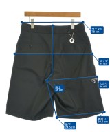 PRADA（プラダ）ショートパンツ 黒 サイズ:46(M位) メンズ/2200717647019