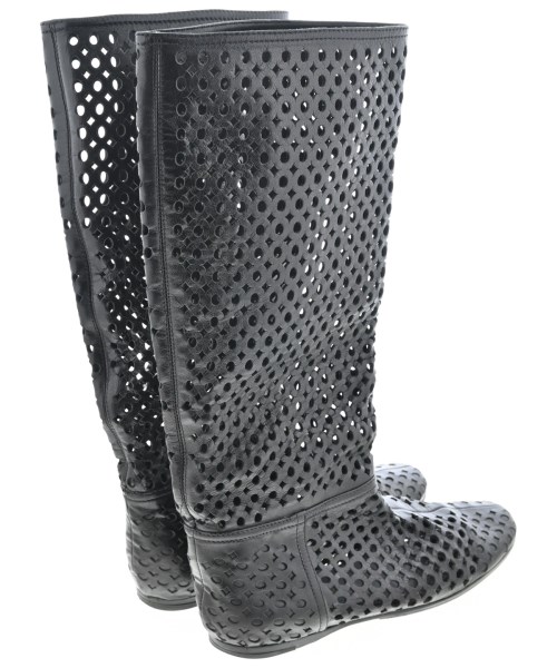 PRADA（プラダ）ブーツ 黒 サイズ:EU35 1/2(22cm位) レディース/2200717667048