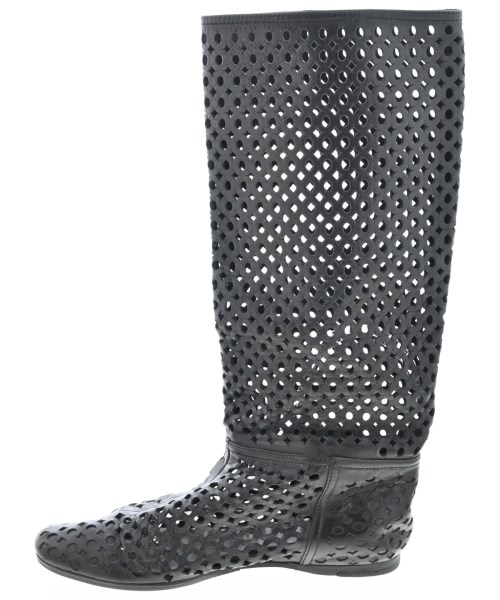 PRADA（プラダ）ブーツ 黒 サイズ:EU35 1/2(22cm位) レディース/2200717667048