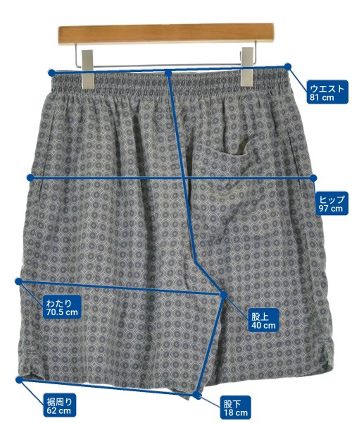PRADA（プラダ）ショートパンツ グレー サイズ:XL メンズ/2200717960026