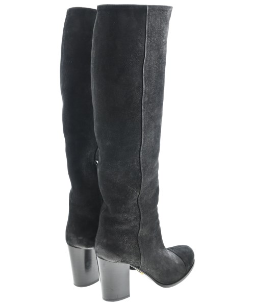 PRADA（プラダ）ブーツ 黒 サイズ:EU37 1/2(24cm位) レディース/2200718235024