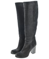 PRADA（プラダ）ブーツ 黒 サイズ:EU37 1/2(24cm位) レディース/2200718235024