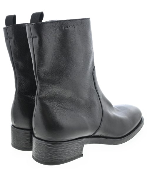PRADA（プラダ）ブーツ 黒 サイズ:UK9(27.5cm位) メンズ/2200718246044