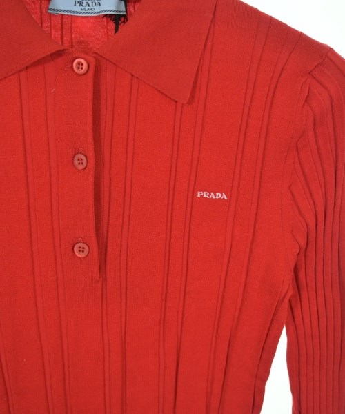 PRADA（プラダ）ニット・セーター 赤 サイズ:36(XS位) レディース/2200718296032