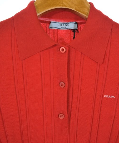 PRADA（プラダ）ニット・セーター 赤 サイズ:36(XS位) レディース/2200718296032