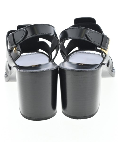 PRADA（プラダ）サンダル 黒 サイズ:EU38 1/2(25cm位) レディース/2200718341121