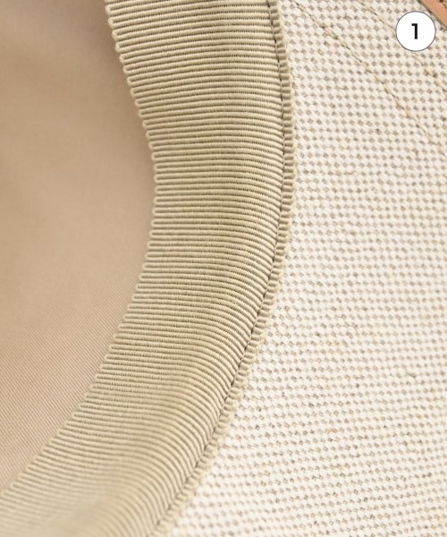 PRADA（プラダ）キャップ ベージュ サイズ:XS レディース/2200718595043