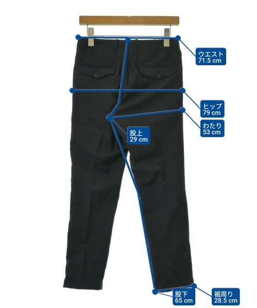 PRADA（プラダ）スラックス 黒 サイズ:44(S位) メンズ/2200714545028