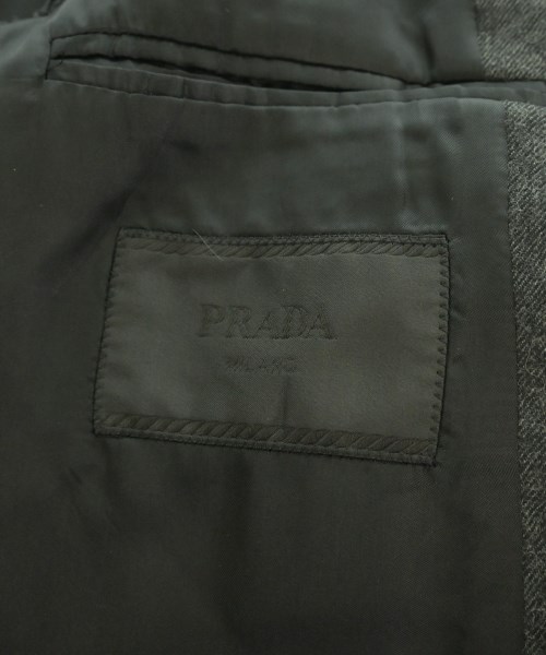 PRADA（プラダ）テーラードジャケット グレー サイズ:44(S位) メンズ/2200715207161