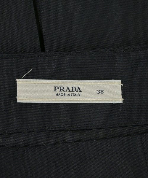 PRADA（プラダ）ひざ丈スカート 黒 サイズ:38(S位) レディース/2200718287047