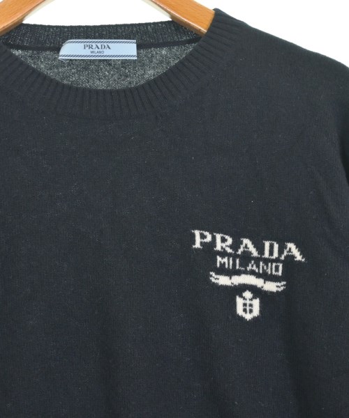 PRADA（プラダ）ニット・セーター 紺 サイズ:38(S位) レディース/2200718984090
