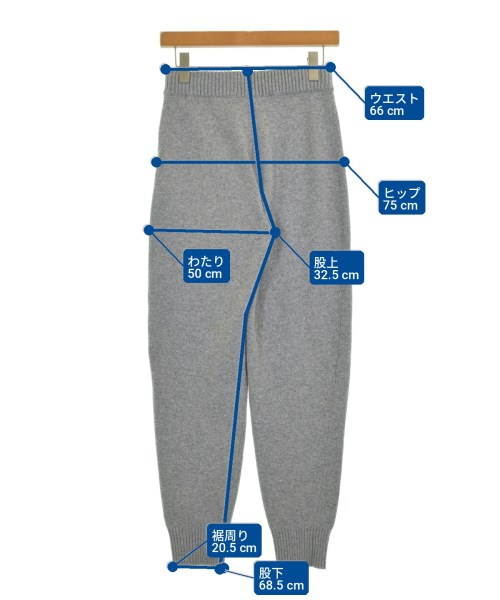 PRADA（プラダ）スウェットパンツ グレー サイズ:40(M位) レディース/2200719378034