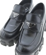 PRADA（プラダ）ドレスシューズ/ローファー 黒 サイズ:EU37 1/2(24cm位) レディース/2200719431098