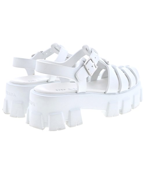 PRADA（プラダ）サンダル 白 サイズ:EU37(23.5cm位) レディース/2200719431104