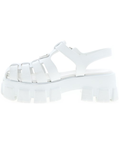 PRADA（プラダ）サンダル 白 サイズ:EU37(23.5cm位) レディース/2200719431104