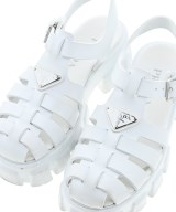 PRADA（プラダ）サンダル 白 サイズ:EU37(23.5cm位) レディース/2200719431104