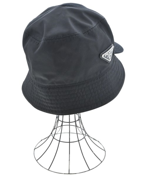 PRADA（プラダ）キャップ 黒 サイズ:XL メンズ/2200718293666
