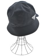 PRADA（プラダ）キャップ 黒 サイズ:XL メンズ/2200718293666