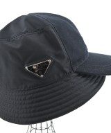 PRADA（プラダ）キャップ 黒 サイズ:XL メンズ/2200718293666