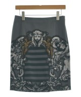PRADA（プラダ）ひざ丈スカート グレー サイズ:40(M位) レディース/2200719592034