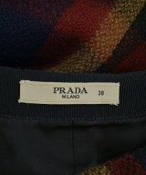 PRADA（プラダ）ひざ丈スカート 紺 サイズ:38(S位) レディース/2200719592041