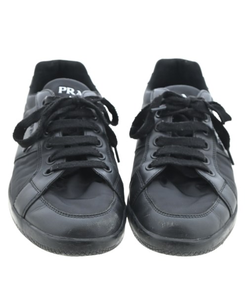PRADA（プラダ）スニーカー 黒 サイズ:8(28cm位) メンズ/2200645321098