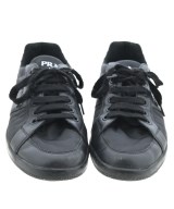 PRADA（プラダ）スニーカー 黒 サイズ:8(28cm位) メンズ/2200645321098