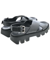 PRADA（プラダ）サンダル 黒 サイズ:EU36(22.5cm位) レディース/2200633088149