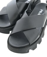 PRADA（プラダ）サンダル 黒 サイズ:EU36(22.5cm位) レディース/2200633088149
