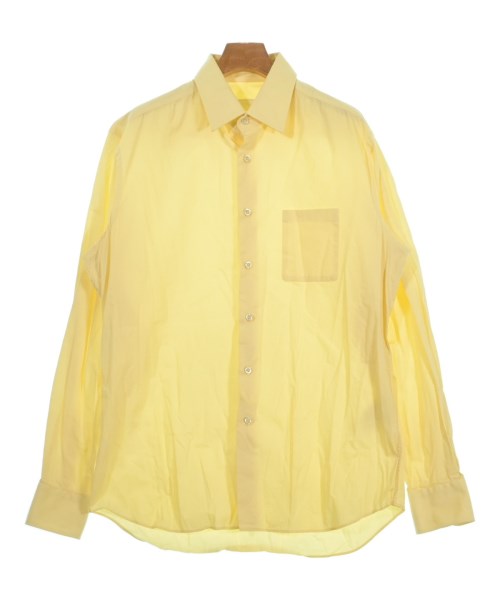 PRADA(プラダ)ドレスシャツ 黄 サイズ:41(XL位)/2200634044144