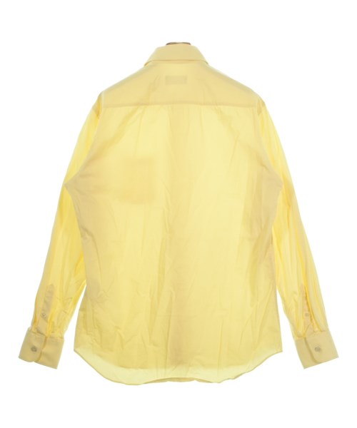 PRADA（プラダ）ドレスシャツ 黄 サイズ:41(XL位) メンズ/2200634044144