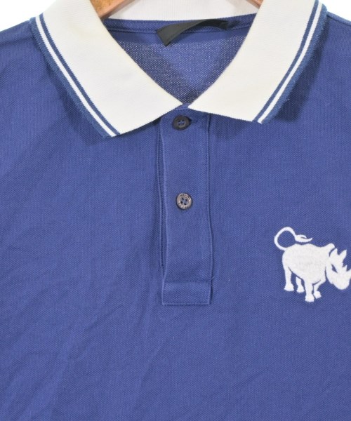 PRADA（プラダ）ポロシャツ 紺 サイズ:XL メンズ/2200634044229