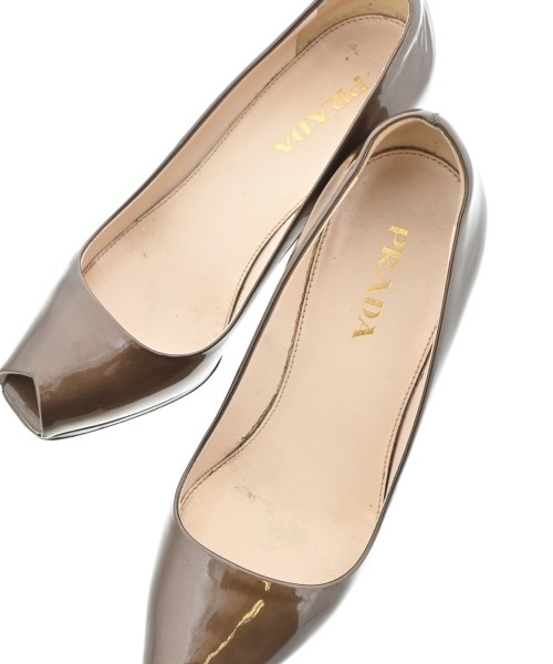 PRADA（プラダ）パンプス 茶 サイズ:EU35(21.5cm位) レディース/2200645591026