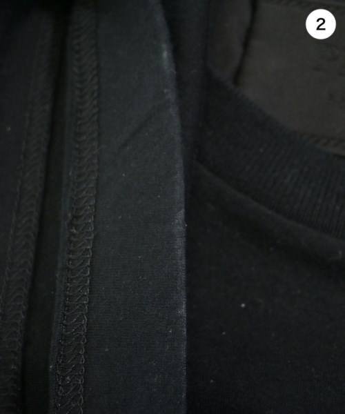 PRADA（プラダ）Tシャツ・カットソー 黒 サイズ:M メンズ/2200236360079