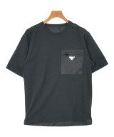 PRADA（プラダ）Tシャツ・カットソー 黒 サイズ:M メンズ/2200236360079