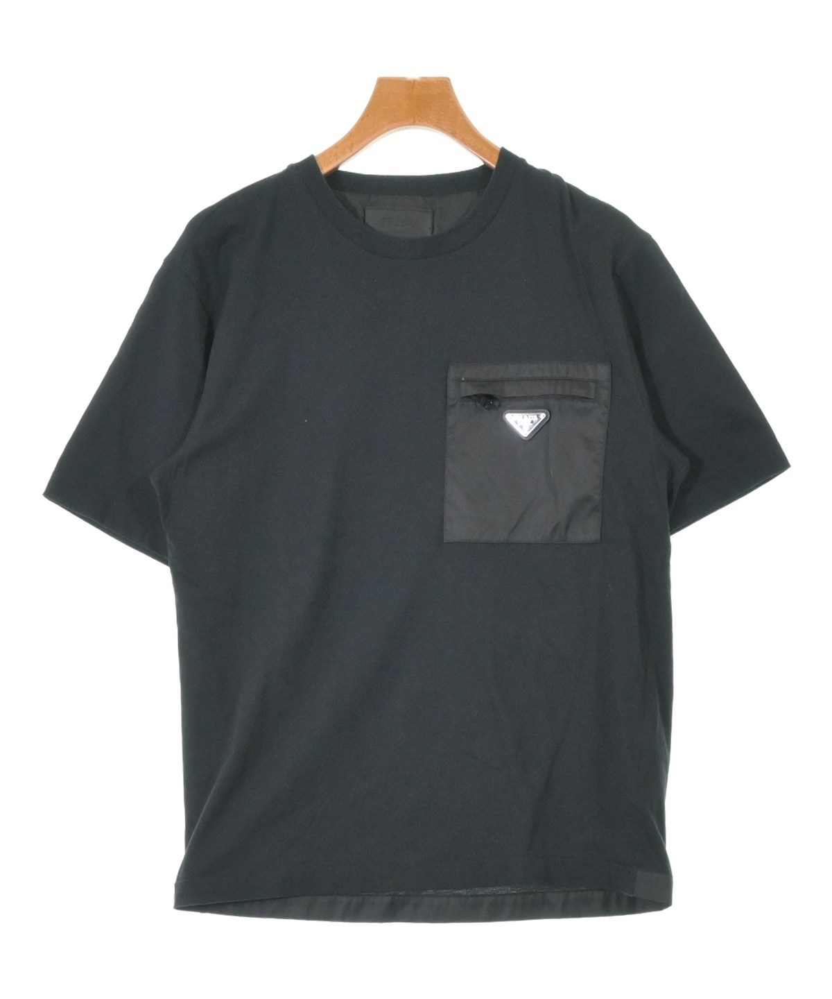 PRADA（プラダ）Tシャツ・カットソー 黒 サイズ:M メンズ