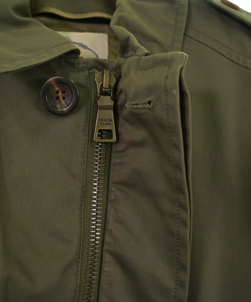 PRADA（プラダ）トレンチコート カーキ サイズ:48(L位) メンズ/2200645781014