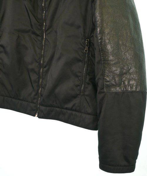 PRADA（プラダ）ライダース 黒 サイズ:46(M位) メンズ/2200645781021