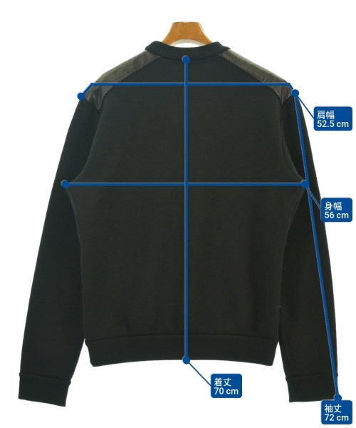 PRADA（プラダ）スウェット 黒 サイズ:L メンズ/2200645781038