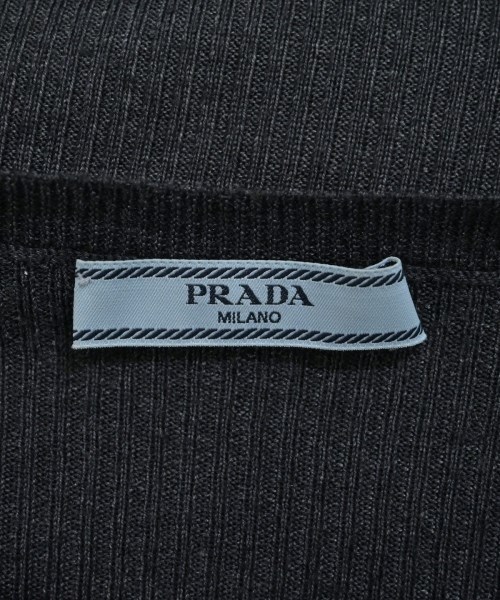 PRADA（プラダ）カーディガン グレー サイズ:44(L位) レディース/2200645970012