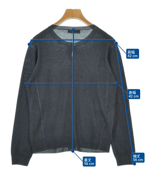 PRADA（プラダ）カーディガン グレー サイズ:44(L位) レディース/2200645970012