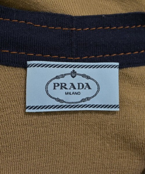 PRADA（プラダ）カーディガン 茶 サイズ:38(S位) レディース/2200645970029