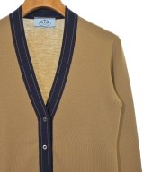 PRADA（プラダ）カーディガン 茶 サイズ:38(S位) レディース/2200645970029