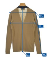 PRADA（プラダ）カーディガン 茶 サイズ:38(S位) レディース/2200645970029