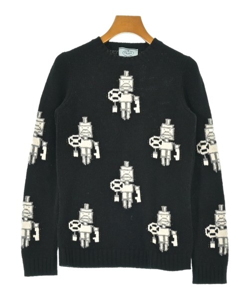 PRADA(プラダ)ニット・セーター 黒 サイズ:36(XS位)/2200646045085