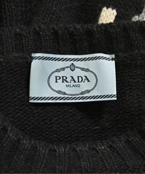 PRADA（プラダ）ニット・セーター 黒 サイズ:36(XS位) レディース/2200646045085