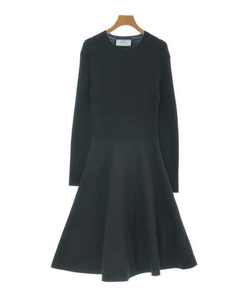 PRADA(プラダ)ワンピース 黒 サイズ:38(S位)/2200636201019