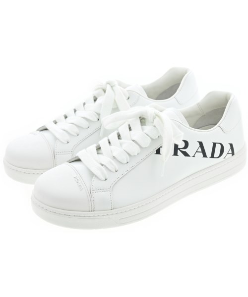 PRADA(プラダ)スニーカー 白 サイズ:6(25cm位)/2200645514209