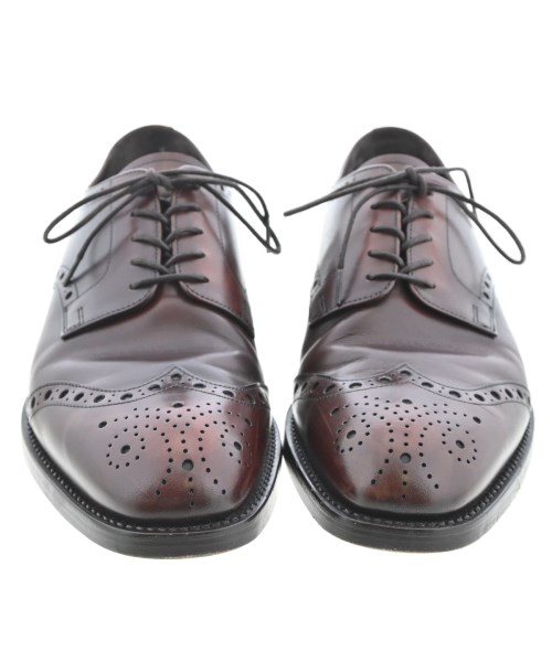PRADA（プラダ）ビジネス・ドレスシューズ 茶 サイズ:6 1/2(25.5cm位) メンズ/2200645514407
